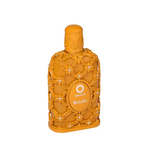 Orientica Soleil Eau De Parfum 80ml – Notes of Star Anise, Ginger, Vanilla, Almond, Musk - Soft Floral Oriental Arabic Perfume for Women & Men