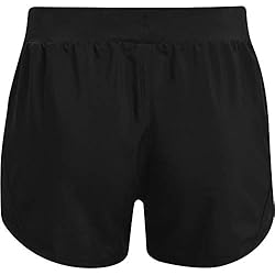 Under Armour Girls' Fly By Shorts , Black