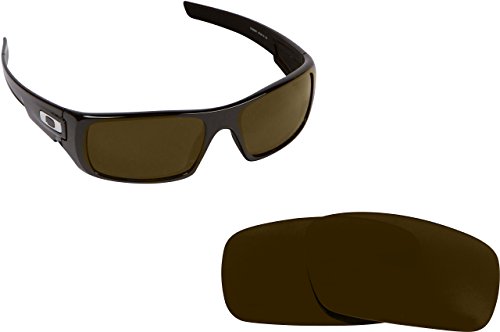 New SEEK OPTICS Replacement Lenses Oakley CRANKSHAFT - Polarized Brown