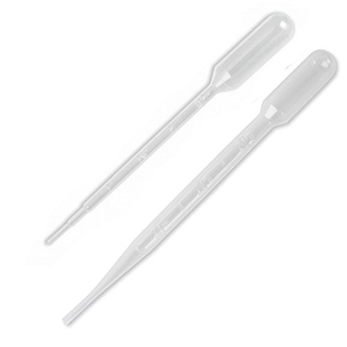 3ml and 1ml Volume Pasteur Pipettes, PE Material, Graduated (Pack 80) Karter Scientific 402U2