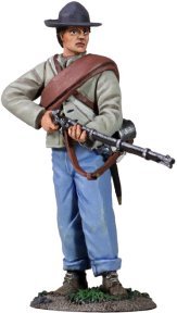 W. Britain 31214 Confederate Infantry Standing at Ready No.1