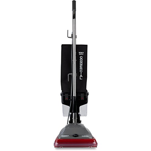 Sanitaire SC689A Commercial Dust Cup Upright Vacuum Cleaner with Dirt Cup and 5 Amp Motor, 12