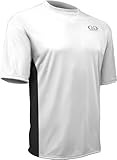 PT803PS Men's Pro Short Sleeve Athletic Workout Shirt with Side Panels