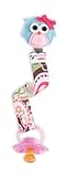 Mud Pie Pacifier Clip, Blue Owl