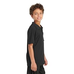 adidas Boys' Active Performance Mesh Golf Polo