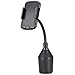 Fonus Car Cup Holder Goose Neck Mount compatible with iPhone X XR XS Max, 6 7 8 Plus - Samsung Galaxy S6 S7 S8 S9 Plus S10, Note 8 9 - LG G6 G7 ThinQ V35 V40 - Google Pixel 2 3 XL - All Smartphones