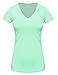 Fifth Parallel Threads Women's Basic Short Sleeve V-Neck T-Shirt