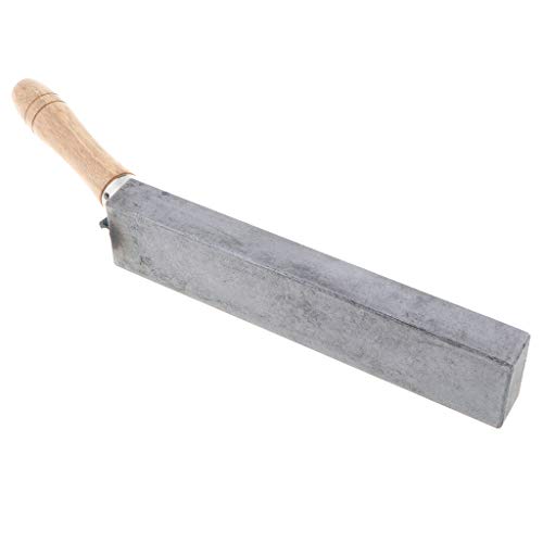 Fenteer Sump Iron Oil Trough with Wooden Handle Casting Mould Jewelry Molding Tools - Thumbnail 5