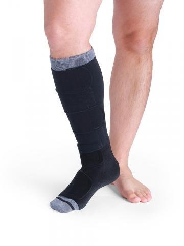30-40 Mmhg Compreflex Lite Below Knee W/10-15 Mmhg Socks; Low Stretch; Xl Tall;Black SIGVARIS
