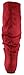 Cambridge Select Women's Slouchy Knee High Flat Boot (8.5 B(M) US, Burgundy IMSU)