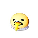 Yellow Cute Round Vomiting & Sucking Gudetama Lazy Egg Yolk Vent Tweak Stress Relief Toy Tricky Game Depression