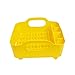 Umbra Tub Dish Drying Rack – Lightweight Self-Draining Dish Rack for Kitchen Sink and Counter at Home, RV or Motorhome, Canary Yellow