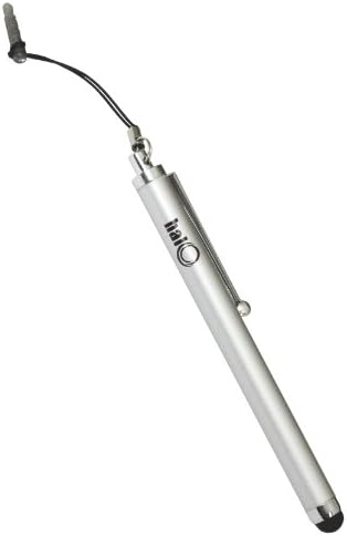 Halo Capacitive Touch Silver Screen Stylus for Apple iPad / Ipad Mini / / iPhone / Amazon Kindle Fire / Samsung Galaxy Tab / Samsung Galaxy In Halo® Retail Packaging Retail Packaging