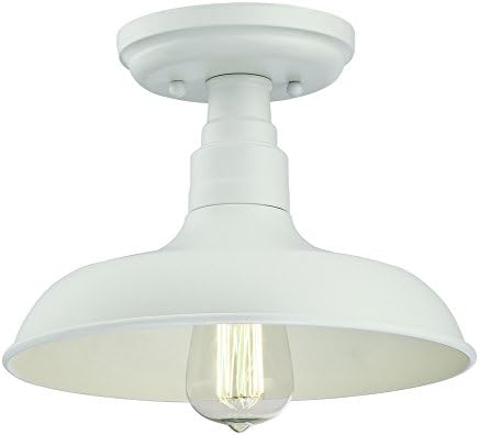 Design House 579631 Kimball Ceiling Light White