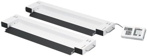 MS6001TB Portable Under Bed Scale w/ Bluetooth capability, Remote Display and BMI Function, 1100 lb capacity