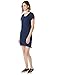 Alternative Women's Legacy Short Sleeve T Shirt Dress, Midnight, Medium