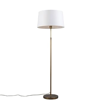 Stehlampe Mit Weißem Schirm - Blogdejust