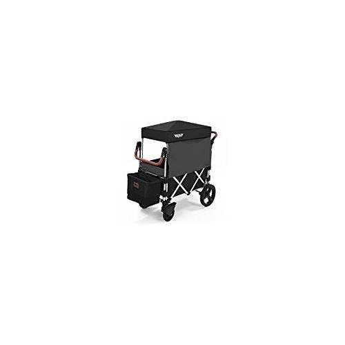 Keenz Stroller Wagon - 7S Pull/Push Wagon Stroller - Safe and Secure Baby Wagon Stroller and Stroller for Big Kids - Versatile Wagon Stroller Ideal for Special Needs (Black) - Thumbnail 4