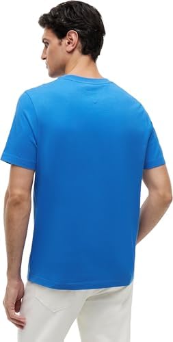 Uomo T-Shirt Maniche Corte Brand Love Mono Stack in Cotone, Blu (Blue Orbit), M
