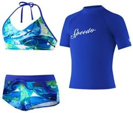Speedo Girls 3 Piece Outta Sight Rashguard