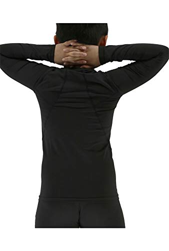 Sanke Boys Soccer Practice Long Sleeve Shirt & Pants 2PCS Compression Set