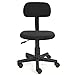 Homycasa Armless Swivel Office Mesh Computer Desk Chair, Black