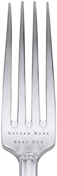 Personalized Stainless Steel Fork - Your Text Here - Free Personalization