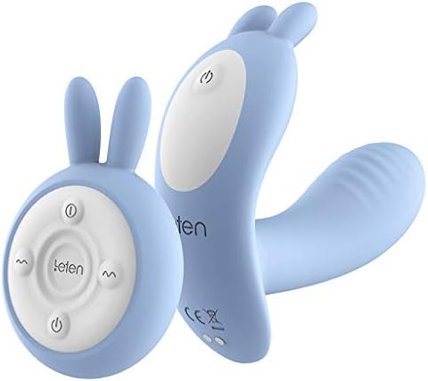 TIANYA 7 Modes Wearable Heating Wireless Remote Control Rabbit Vibrating USB Charge Silicone Toy