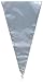 Darice Clear Cellophane Cone Shaped Treat & Favor Bags - 100 Bags,12 inches