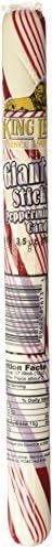 Giant Peppermint Stick - 4 King Leo Peppermint Sticks by King Leo