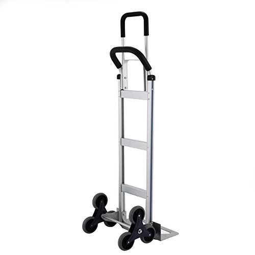 image for Z-bond Aluminum Hand Truck 2 In 1 Folding Hand Trucks 550LBS Stair Cli
