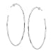 Silpada Hammered .925 Sterling Silver Hoop Earrings for Women, Jewelry Gift Idea, 'Essential'