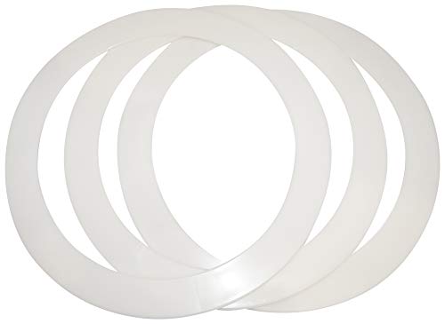 Higgins Brothers Juggling Rings Set of 3 Professional Style (White)