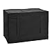 Amazon Basics Durable Dog Metal Crate Cover, 48-Inch, Black