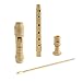 HUAWIND Soprano Descant Recorder German Style 8 Hole Recorder Instrument for Kids With Cleaning Rod, Storage Bag