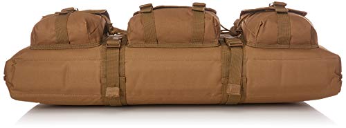 VISM by NcStar Deluxe Pistol and Subgun Gun Case with 3 Accessory Pockets, Tan, 28" L x 13" H - Thumbnail 4