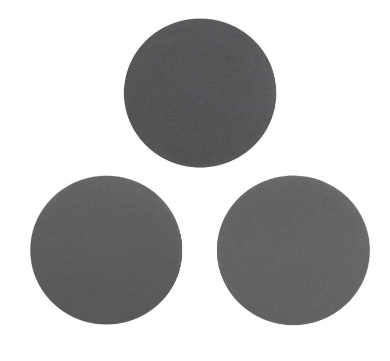 MACHSWON 3 Inch Sander Wet Dry Polishing sheet Silicon Carbide Sandpaper Hook and Loop Sanding Disc 1000/1200/1500 Grit 15Pcs