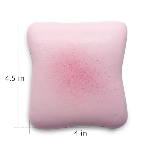 Bread Butter Squishy,Slow Rising Squishy，Stocking Stuffers,Stress Balls，Stress Relief & Fidget Toys for ADHD，Party Favor Gift (Pink)