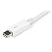 StarTech.com 1m / 3.3ft Thunderbolt Cable - Compatible with Your Thunderbolt 1 and 2 / Mini DisplayPort Devices (TBOLTMM1MW)
