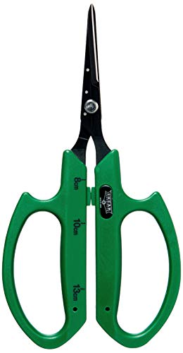 Shear Perfection Bonsai Scissors, 2″ Non-stick Angled Blades – Senshi Series