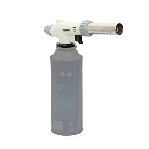 Ezyoutdoor Fully Automatic Electronic Flame Gun Ignition Gas Torch Flame Gun Fire Lighter Butane Burners Gas Adapter Torch Lighter Outdoor Stove Hiking Camping Equipment
