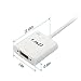 J&D Micro HDMI to VGA, Gold-Plated Micro HDMI to VGA Adapter Cable Converter, Micro HDMI VGA Adapter - White