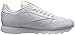 Reebok Men's Classic Leather Casual Sneakers, White/White/White, 10 M US