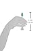 Philips Sonicare Genuine InterCare Replacement Toothbrush Heads, 3 Pack, HX9003/64