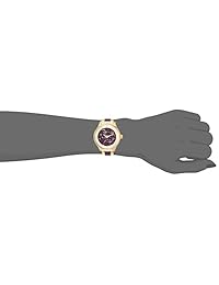 Invicta "Ángel Acero Inoxidable Reloj Casual De Cuarzo De Las Mujeres, Color: Dos Tono (Modelo: 24664)