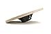 Gradient Fitness Balance Board, Wooden Wobble Board, Circular Non-Slip Physical Therapy Exercise Tool (Black)