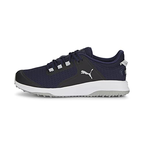 [PUMA] [プーマ] ゴルフシューズ フュージョン グリップ メンズ プーマ ネイビー/プーマ シルバー/クワイエット シェード (377527)(03) 25.5 cm