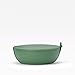 W&P Porter Plastic Bowl Lunch Container w/ Protective Non-slip Exterior, Green 1 Liter | Lid & Snap-tight Silicone Strap | Food Storage, Bento Box, Meal Prep | BPA-Free Plastic