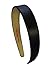 Funny Girl Designs 1 Inch Wide Satin Headband (Black)