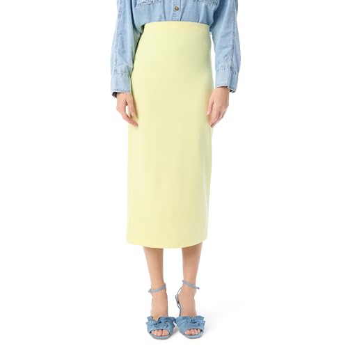 DEE OCLEPPO Womens Poppy Pull On Slim Fit Midi Pencil Skirt Standard